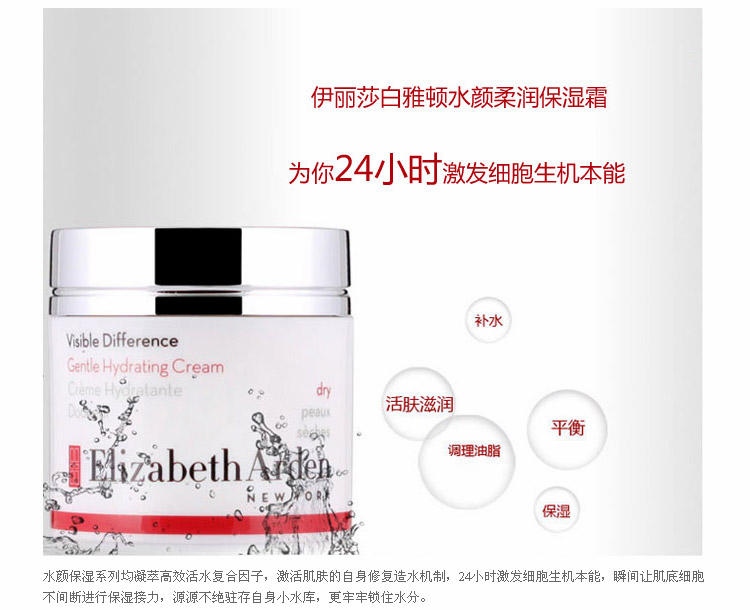水颜柔润保湿霜
